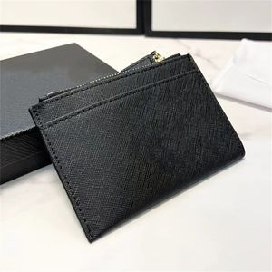 Mujer para hombre Carteras Titular de la tarjeta Cartera de diseñador Monedero Mini Monedero corto Monederos Carteras de lujo Bolsillo con cremallera Caja de regalo de cuero real TOP