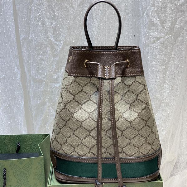 Femme Ophidia Bucket Sacs Taille Moyenne Sacs À Main Designer Avec Dragonne Sacs À Bandoulière Classiques Femme Utilitaire Sacs À Main Cordon Shopper Sac