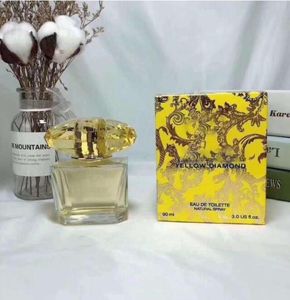 Femme Perfume parfum 90 ml Eau de Toilette Long durable bonne odeur Edt Girl Yellow Diamond Parfum Cologne Spray Fast Ship6967828