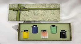 Sets de regalos de perfume de mujer Fragancia de diseñador 5 botellas de la más alta calidad Pour Femme Love Edition EDP Parfums Oriental Floral Notes FAS5472729