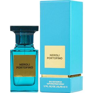 parfum femme Néroli Portofino Forte Cuir Notes d'Agrumes Plus Haute Pulvérisation femmes carré bleu bouteille 100ml EDP Affranchissement Rapide
