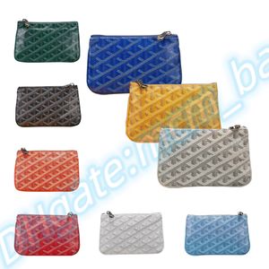 Femme Pochette Mini Portefeuilles porte-monnaie Luxurys Designers sac porte-passeport Femme luxe porte-cartes Cuir hommes fermeture éclair petite ville portefeuille porte-clés porte-carte