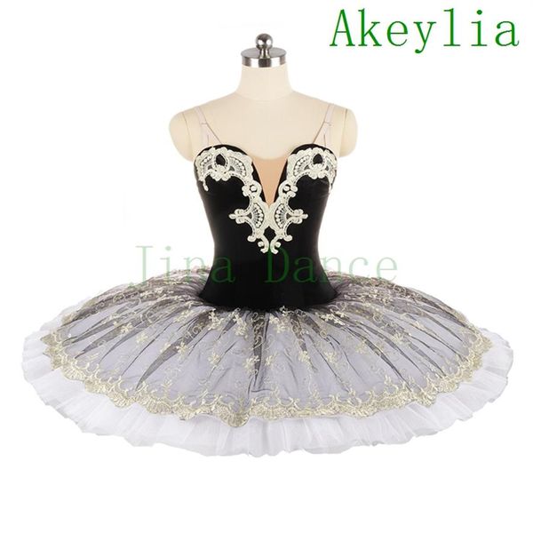 Femme professionnel ballet tutu femmes blanc noir cygne adulte ballet costume enfants filles plume adulte ballet tutu kids234j