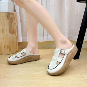 Femme sandales slipper slipper à fond épais chaussures orthopédiques pour femmes célèbres sandles bot coins pour femmes montrent le tennis camo boy V