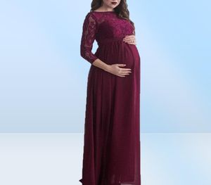 Femme Sexey Lace Maternity Robes MATERNITY POGRY SCHESS