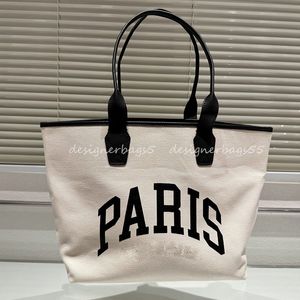 Femme sacs à bandoulière décontracté fourre-tout concepteur Paris lettres luxe Shopping sac à main dames livre sacs à main noir et blanc