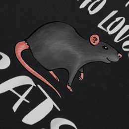 Femme T-shirt Juste une fille qui aime les rats propriétaires amoureux t-shirt t-shirt camiseta fier autistique maman esthétique tshirts