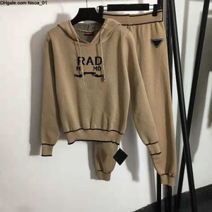 Woman Tracksuits Prad Clothes GC Brand Womens Sweatshirts Mens Tracksuit Coats Or Pants ClothingKnitted sweater 2-piece suit