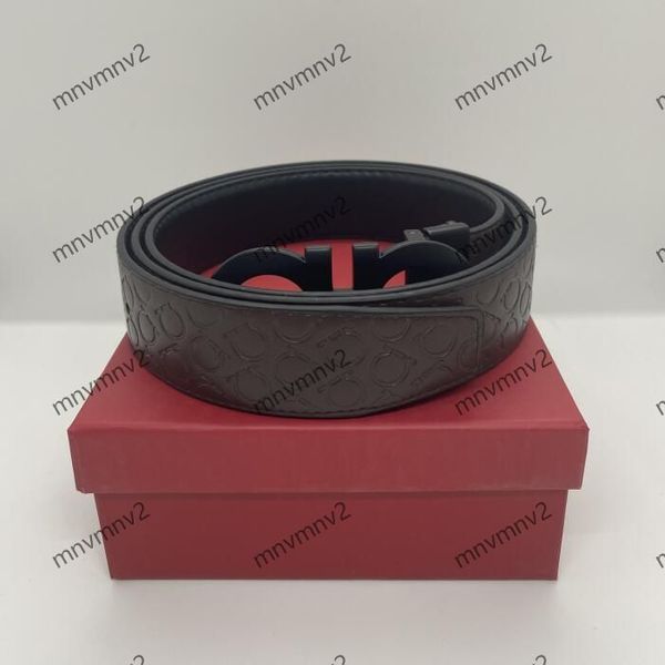 2J06 2023 Avec boîte Ceinture de designer pour hommes de luxe FeRAgAmOly Ceintures d'affaires de mode Ceinture pour femmes Ceinture en métal noir Ceinture cintura Cadeaux de mode w5