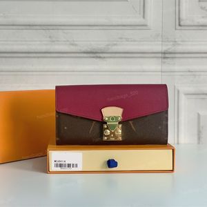 Femme portefeuille de luxe Vintage sac à main portefeuille de créateur pour femmes porte-monnaie en cuir nouveau portefeuille à pince à billets M67478 M58414