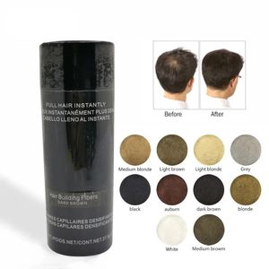 Vrouwen Mannen Zwart Haarvezels Zorgt Set Haargroei Keratine Verdikking Spray Building Fiber Verlies Producten Poeder 27.5g