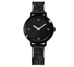 femme montre plein diamants casual designer montre-bracelet en or mode luxe dame horloge montre à quartz relojes de marca nouveau