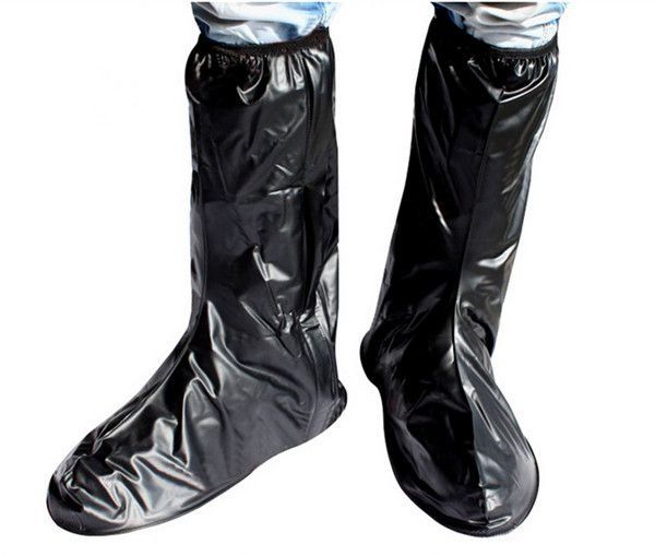 Mujer / hombre impermeable antideslizante cubierta de la bota de lluvia ciclismo montar bicicleta zapatos M-XXL motocicleta antideslizante ropa protectora lluvia cubierta del zapato