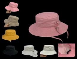 Woman Wide Brim Bucket Hats 2022 Printemps Summer Nouveau Brestable Ladies Girls Le Bob Artichaut Fisherman Sun Hat Cap Big Brim UV Prot2208106