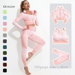 Vrouw yoga outfits sportkleding dames leggings atletische slijtage buitenkleding crop