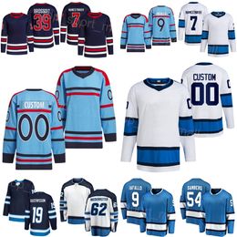 Mujer Joven Hombre Hockey 62 Nino Niederreiter Jerseys 9 Alex Iafallo 7 Vladislav Namestnikov 54 Dylan Samberg 19 David Gustafsson 39 Laurent Brossoit 81 Kyle Connor