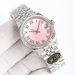 Reloj de diamantes para mujer Automático 2671 Mecánico 31 mm Relojes de zafiro resistentes a los arañazos para hombre Reloj de pulsera de acero inoxidable 904L para natación de negocios a la moda