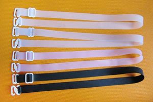 Converteerbare BH-siliconenbanden van vrouwen 1,5 cm breed verstelbaar elastisch ondergoed schouderriem Intimates Accessoires 60 paren / partij