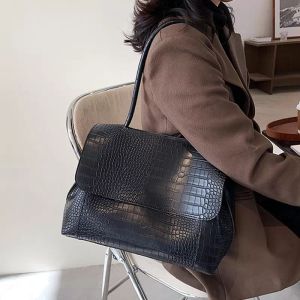 Femmes 2021 nouveau grande capacité sacs de messager sacs à main polyvalents motif Alligator loisirs femme sacs à bandoulière sacs à bandoulière