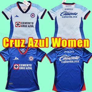 Femmes 2023 2024 Jerseys de football Cruz Azul 23 24 Pineda Romo Alvarado Rodriguez Home Away Third Football Shirts Liga MX Camisetas de Futbol Kit Men Girl