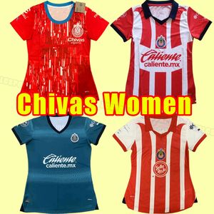 Mujeres 2023 Chivas de Guadalajara camisetas 23 24 A.ZALDIVAR CALDERON J.MACIAS BRIZUELA A.VEGA F. BELTRAN local visitante Alvarado HOMBRE ESPORTS camiseta de fútbol Chica local tercero