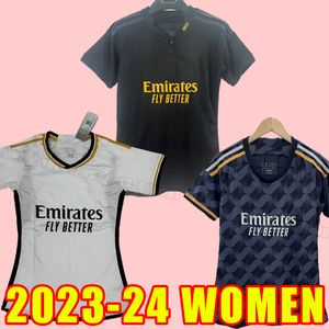 Dames 23/24 CAMAVINGA voetbalshirts 2023 REAL MADRIDS RODRYGO RUDIGER MODRIC MARCELO ASENSIO LUCAS V TCHOUAMENI fans VERSIE BELLINGHAM meisje thuis weg derde