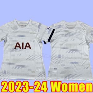 Vrouwen 23 24 ZOON Voetbalshirts 2023 2024 Voetbalshirt LUCAS HOjbjerg Loris ROMERO REGUILON BRYAN KULUSEVSKI BENTANCUR KANE RICHARLISON VROUW meisje thuis weg