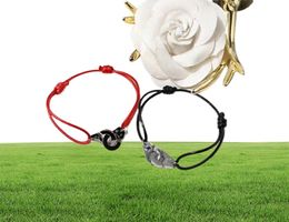 Dames- en herenmaat armband Handgemaakt touw Titanium roestvrijstalen manakel voor Dinhvan wens betekenis jewe8849493