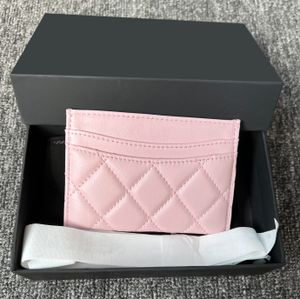 Luxurys Womens Mens Pink Coin Golds 10a Designer Wallet CARTES CARTES CORDEMPLE POURC SURCH