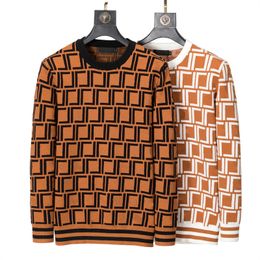 Vrouwen en heren Designer Sweaters retro klassieke luxe sweatshirt mannen armletter borduurwerk rond nek comfortabele hoge kwaliteit