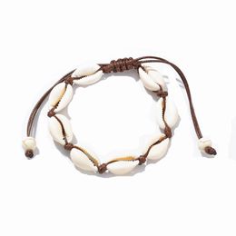 Women Ankle Bracelets Set Shell Anklet Chain Adjustable Foot Jewelry 22109
