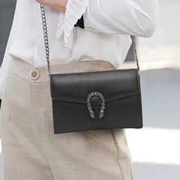 Mode-ontwerper damestas handtas lederen portemonnee originele doos serienummer datumcode schouder cross body messenger clutch