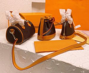 Dames tas handtas dames tas koppeling schouder schouder kruislichaam serie drie in één bloemzakken luxe ontwerpers tassen 6904287