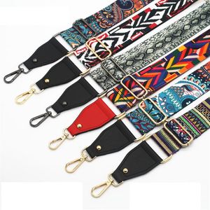 Dames tas riemen handtas riem brede schoudertas band kleurrijke vervanging accessoires verstelbare riem voor riem KZ151361276N