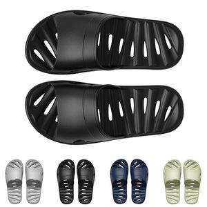 Zapatillas de baño sólidas para mujer para hombre Color Hots Antideslizante Negro Blanco Lavanda Transpirable Zapato para caminar en interiores para mujer para hombre 67 s s