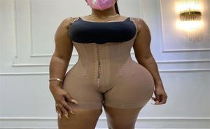 Kobiety BBL Faja Colombianas Mujer Shapewear Skims Kim Kardashian urządzenie do modelowania sylwetki po porodzie gorset waist trainer odchudzanie Fajas Reductoras 2202310880