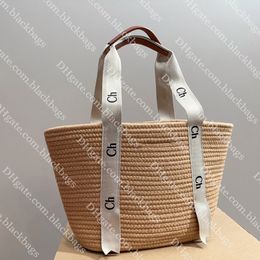 Femmes sac de plage Designer tissé sac fourre-tout grande capacité paille sac à main mode voyage sacs à bandoulière