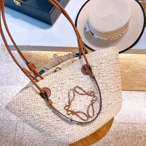 women beach bag fashion tote bag handbag designer bags high quality casual grass woven handbags party essential