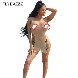 Femmes plage porte une vente chaude sexy golden chaîne au Royaume-Uni Stock Femmes Bathing Fssue Bikini Cover Up Beach Robe TUNIC Swimwear Swobsuit Robe Beachwear 2019 Y240504