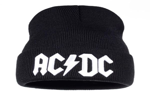 Gorro de mujer AC/DC Rock Band cálido invierno suave gorros de punto gorro para adultos hombres mujeres 2315489