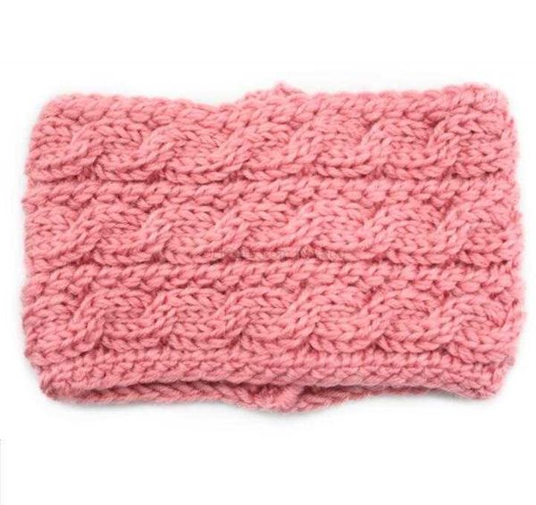 Femmes bandeau Bonnet Adultes Lady Crochet Hiver Vide Chapeaux De Laine Bonnets En Tricot Bandeaux Larges Chapeaux Pour Enfants Oreille Cou Chaud pour La Mode De Rue