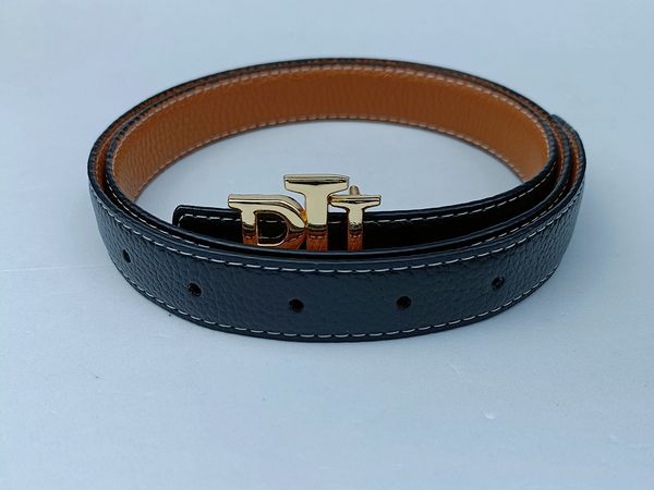 Femmes ceinture concepteur ceinture luxe boucle automatique Boucle Femmes 10 couleurs à la mode et polyvalentes Largeur de ceinture en cuir décorative 2,5 cm