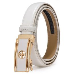 Femmes ceinture de luxe célèbre marque de créateur de haute qualité véritable bracelet en cuir véritable boucle automatique ceintures Pasek Damski Riem 240119