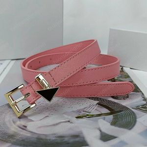 Damesriemen designer riem cintura riem voor dames designer 20 mm Echt lederen damesriem Italië driehoekige gesp moderiemen met doos ceinture luxe