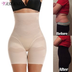 Dames body shaper stevige buikcontrole shorts onder rokken hoge taille vormgevende slipje slanke ondergoed taille cincher shapewear 220702