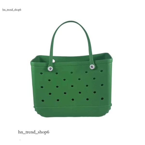 Bolso Bogg para mujer, bolso personalizado de silicona para playa, bolsos de playa de plástico Eva a la moda, bolsos ecológicos de gelatina y dulces para mujer, bolsos de verano 338