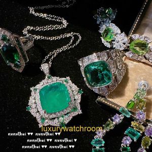 Mujeres Joyas de anillo de balón de mujeres Menta Mint Collar verde Rich