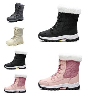 Femmes Snows Snows Fashions Boots Classic Boots Winters Mini Ankle Short Ladies Girls Booties Triple Black Chesut Navsy Blue Outdoor Ies