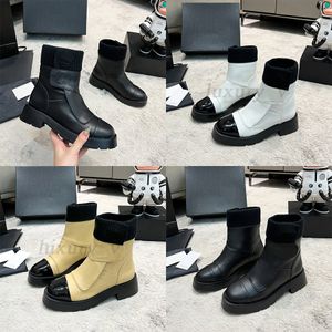 Bottines de styliste pour femmes, bottines rhombiques à semelles épaisses avec boucle en chaîne, en cuir de vache, bottines de chevalier avec boîte