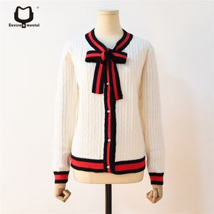 Vrouwen Bowtie Pure Color Sweater -L1178 210918